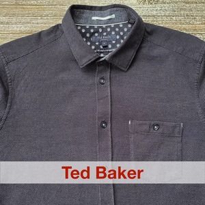 Ted Baker • Knit Cotton Button Up